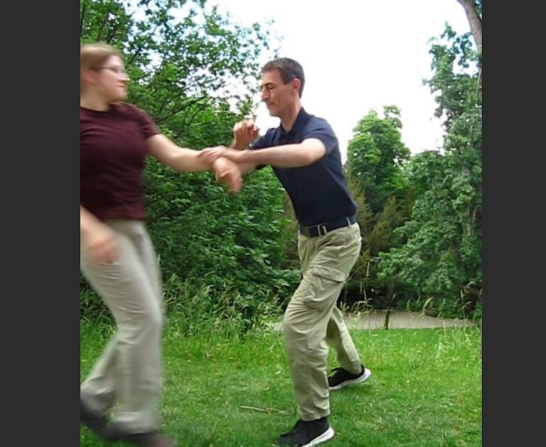 Taiji Fajing im Push Hands nach Tensegrity-Prinzipien und Faszienkraft